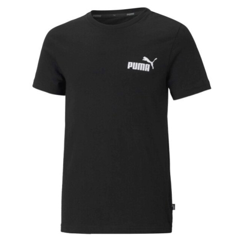 Puma ESS SMALL LOGO TEE Pánske tričko, čierna, veľkosť