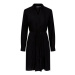 Pieces Košeľové šaty 17140730 Čierna Regular Fit