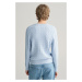 SVETER GANT SHIELD COTTON CABLE C-NECK FRESH BLUE