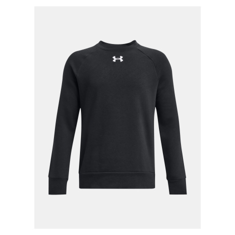 Čierna chlapčenská športová mikina Under Armour Rival