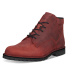 Vasky Hillside Waterproof Red - Pánske kožené členkové topánky červené, ručná výroba jesenné / z
