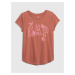 Children's T-shirt organic logo GAP - Girls