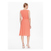 Lauren Ralph Lauren Každodenné šaty 250889183 Oranžová Regular Fit