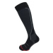 Lyžiarske podkolienky (ponožky) BLIZZARD Allround ski socks, black anthracite grey red