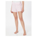 Lauren Ralph Lauren Pyžamové nohavice  ružová / biela