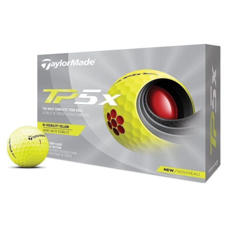 TaylorMade TP5x Yellow Standard Golfové lopty