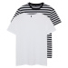 Trendyol White-Black Striped Basic Regular/Normal Cut 2-Pack Short Sleeve T-Shirt