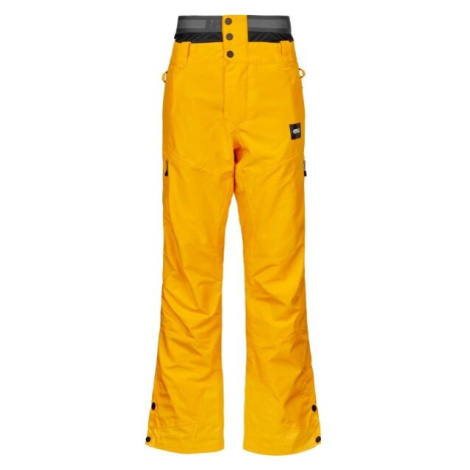 Picture OBJECT Pánske lyžiarske nohavice, žltá, veľkosť
