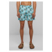 Patterned Swimsuit Shorts Tropical Bird Aop