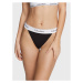 Calvin Klein Underwear Stringové nohavičky 000QF7013E Čierna