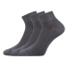 VOXX Ponožky Setra tmavo šedé 3 páry 102092