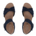 Caprice Sandále 9-28700-20 Modrá