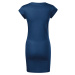 Malfini Freedom Dámske bavlnené šaty 178 polnočná modrá