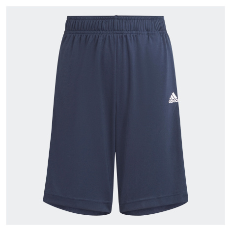 Detské futbalové šortky Sereno námornícke modré Adidas