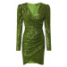 TFNC Kokteilové šaty 'Flory '  zelená