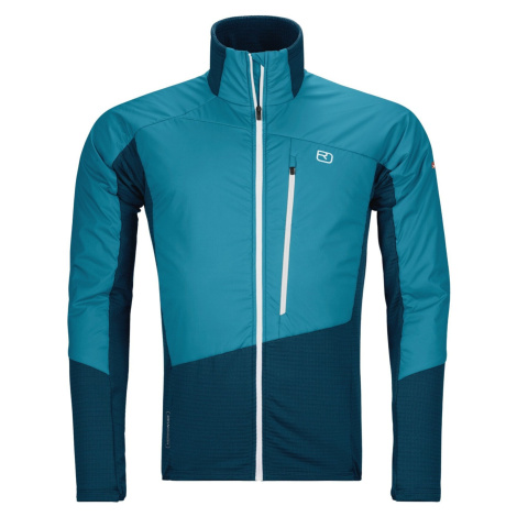 Ortovox Westalpen Swisswool Hybrid M Outdoorová bunda Mountain Blue