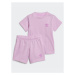 Adidas Súprava Tričko a šortky IN8501 Ružová Regular Fit