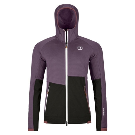 Ortovox Fleece Rib Hoody Womens Wild Berry Outdoorová mikina