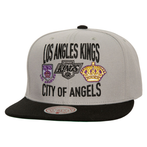 Los Angeles Kings čiapka flat šiltovka City Love Snapback Vintage Mitchell & Ness