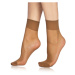 Bellinda DIE PASST SOCKS 20 DEN - Dámske pančuchové matné ponožky - bronzová