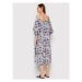 Remain Letné šaty Una RM850 Fialová Loose Fit