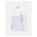 Mikina Peak Performance W Half Zip Baselayer White