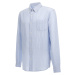 Košeľa Woolrich Botton Down Linen Shirt Maritime Blue Stripe