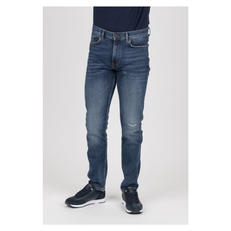 Rifle - TOMMY HILFIGER TAPERED PSTR LIGON BLUE modré