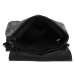 Beagles Čierny elegantný kožený batoh „Midnight“ 12L