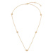 Tory Burch Náhrdelník Kira Pearl Delicate Necklace 136782 Zlatá