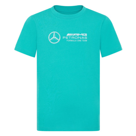 Mercedes AMG Petronas detské tričko Large Logo green F1 Team 2024