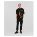 Tričko Karl Lagerfeld Ikonik 2.0 Outline Big T-Shirt Black