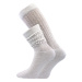 BOMA Aeróbne ponožky biele 1 pár 102726