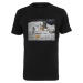 Pizza Moon Landing Tee Black