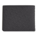 Tommy Hilfiger Veľká pánska peňaženka Th Monogram Mini Cc Wallet AM0AM12175 Čierna