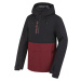 Husky Pánska outdoor bunda Nabbi M black/bordo