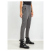 Dámske tmavosivé tepláky so zipsami -EM-DR-1697.38P-dark gray