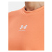 Tričká s dlhým rukávom pre ženy Under Armour - oranžová