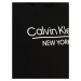 Calvin Klein Big & Tall Mikina  čierna / biela
