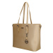 Dámska elegantná laptop taška Charm London Birmingham shopper 15,6" (38 cm) - svetlá zlatá