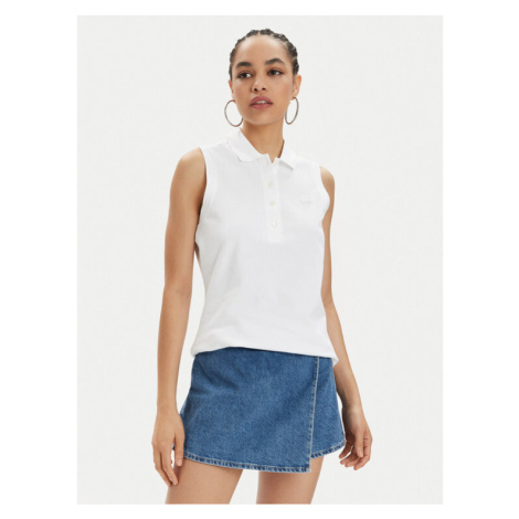 Lacoste Polokošeľa PF5445 Biela Slim Fit