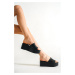 Capone Outfitters Capone Women's Wedge Heels and Single Strap Women's Flatform Slippers.