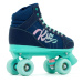 Rio Roller Lumina Children's Quad Skates - Navy / Green - UK:4J EU:37 US:M5L6