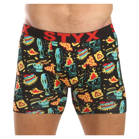 Men's boxers Styx long art sports rubber toohot