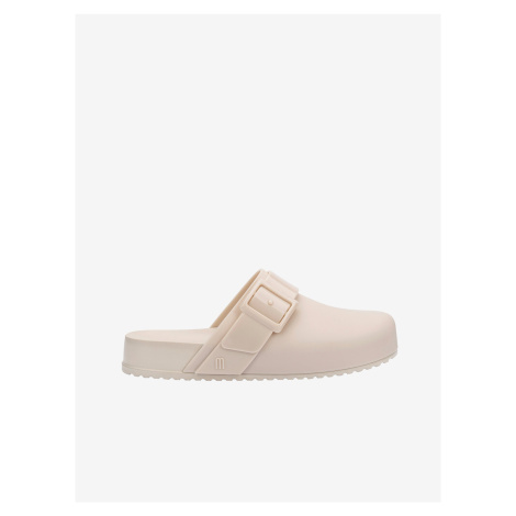 Béžové dámske šľapky Melissa Cozy Clog