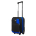 Modro-čierny malý príručný kufor do lietadla &quot;Transport&quot; - veľ. S