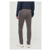 Nohavice Calvin Klein pánske, šedá farba, strih chinos, K10K110963