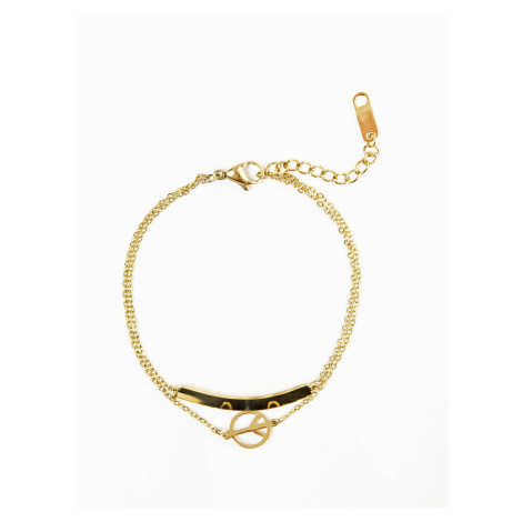 Gold plated bracelet Yups dbi0471. R06