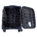 Modrý cestovný kufor &quot;Practical&quot; s expanderom - veľ. M, L, XL