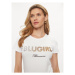 Blugirl Blumarine Tričko RA3197-J5003 Biela Regular Fit